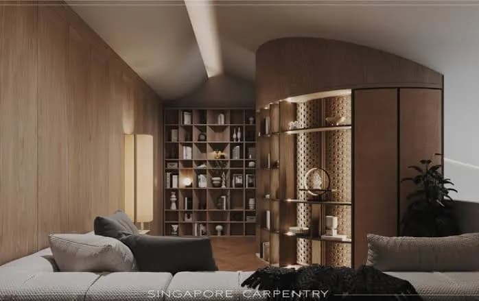 Built-In Study & Storage